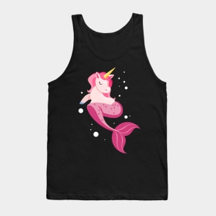 Unicorn Mermaid Unicorno Mermicorno Tee246 magic Tank Top